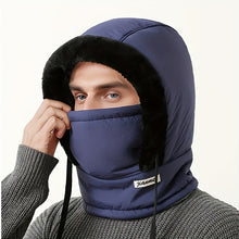 Winter Trapper Trooper Hat — Windproof Thermal Hat with Ear Flaps & Face Mask