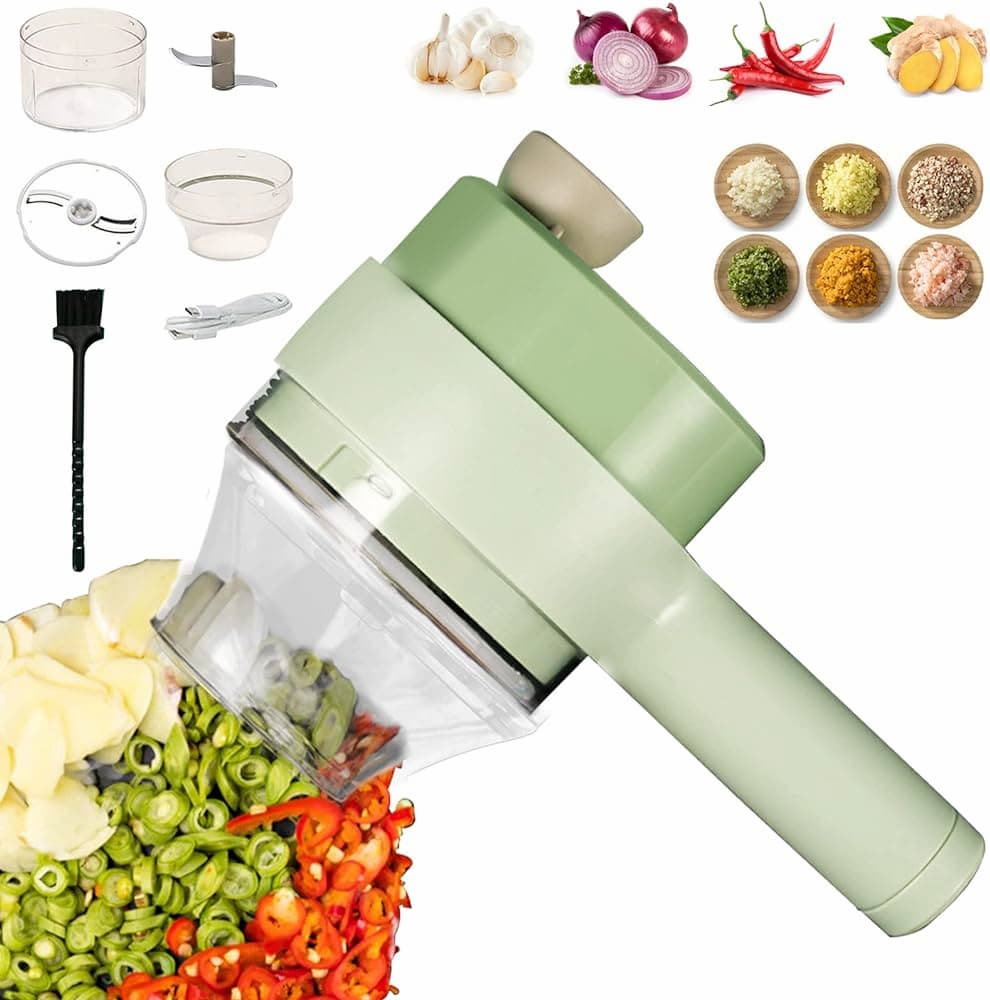 5-in-1 Electric Vegetable Cutter