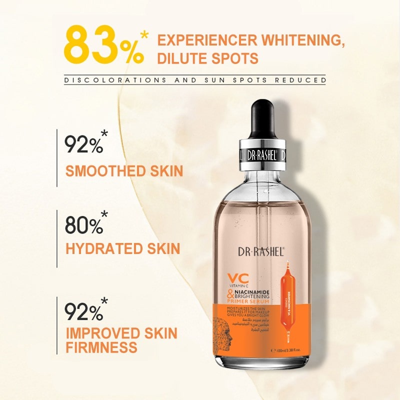 Vitamin C Niacinamide Brightening Primer Serum, 100ml