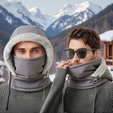 Winter Trapper Trooper Hat — Windproof Thermal Hat with Ear Flaps & Face Mask