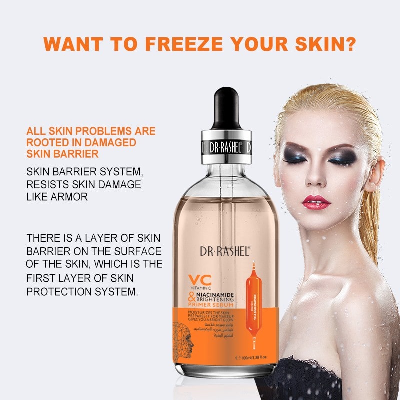 Vitamin C Niacinamide Brightening Primer Serum, 100ml